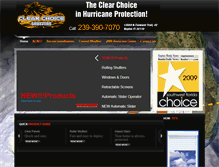 Tablet Screenshot of clearchoicefl.com